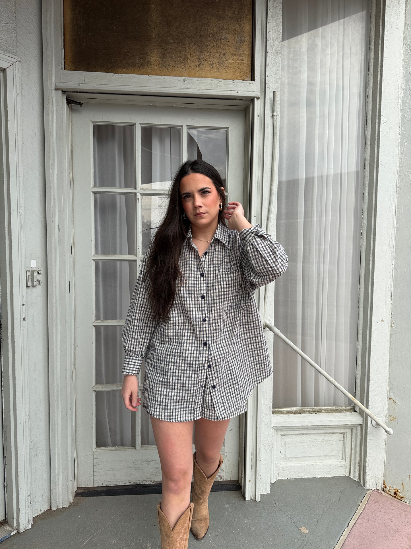Millie Button Up Top