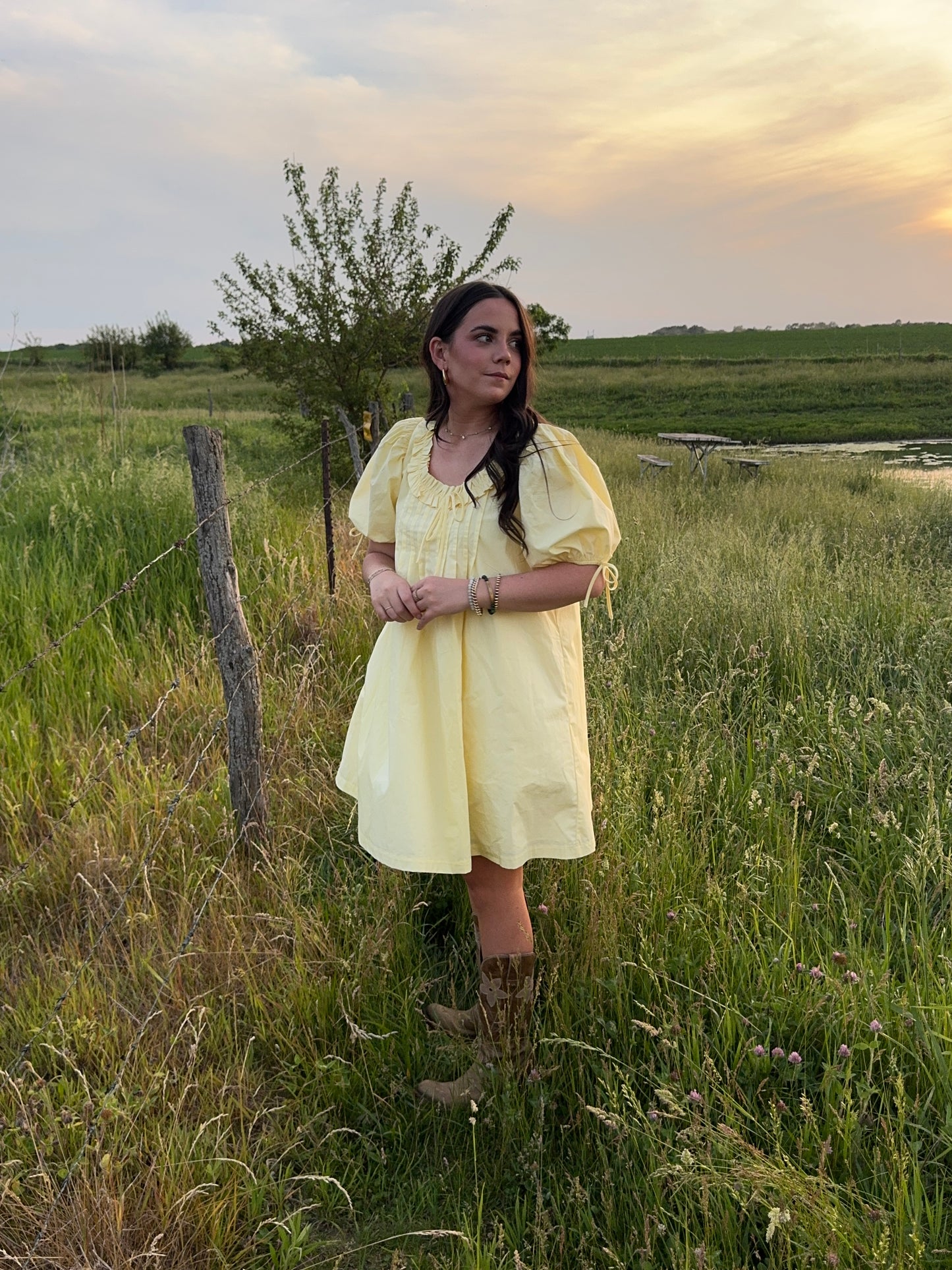 Peyton Pin-tuck Dress
