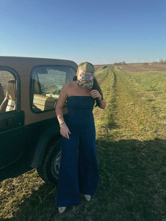 Denim Daze Jumpsuit