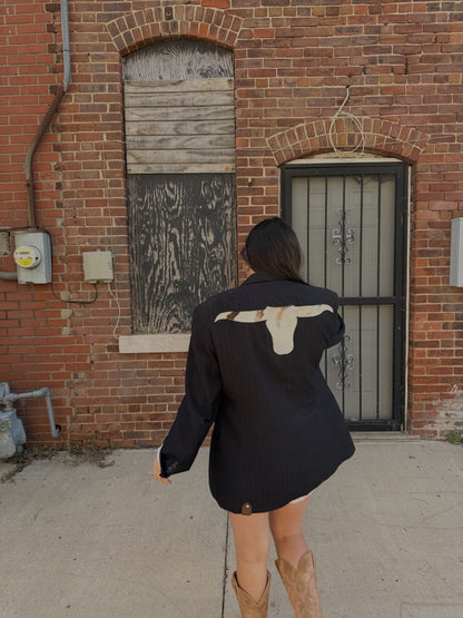 High Desert Pinstripe Blazer
