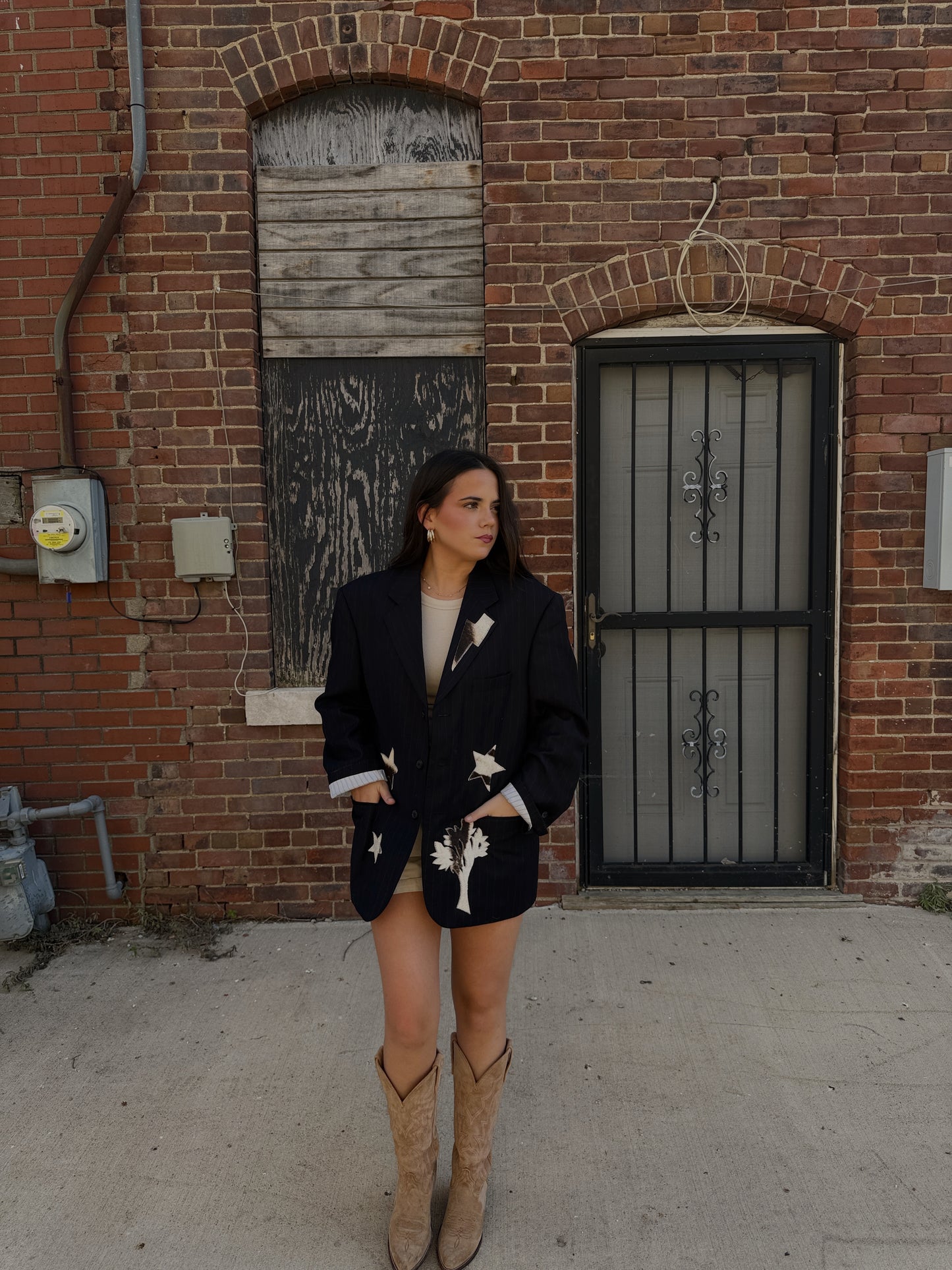High Desert Pinstripe Blazer