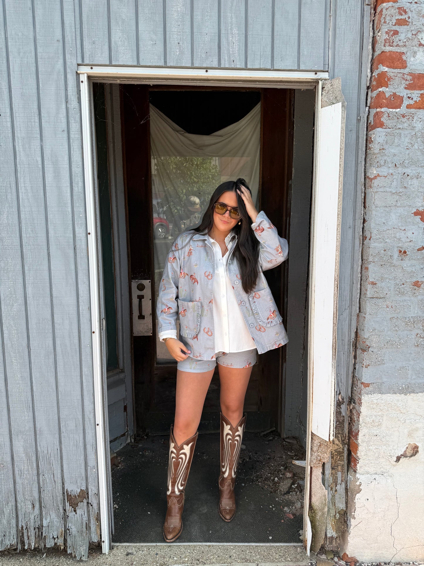 Cowgirl Blues Shorts