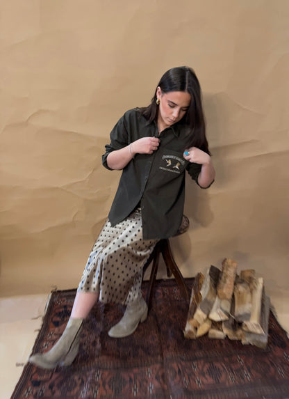 Wildland Embroidered Button Up