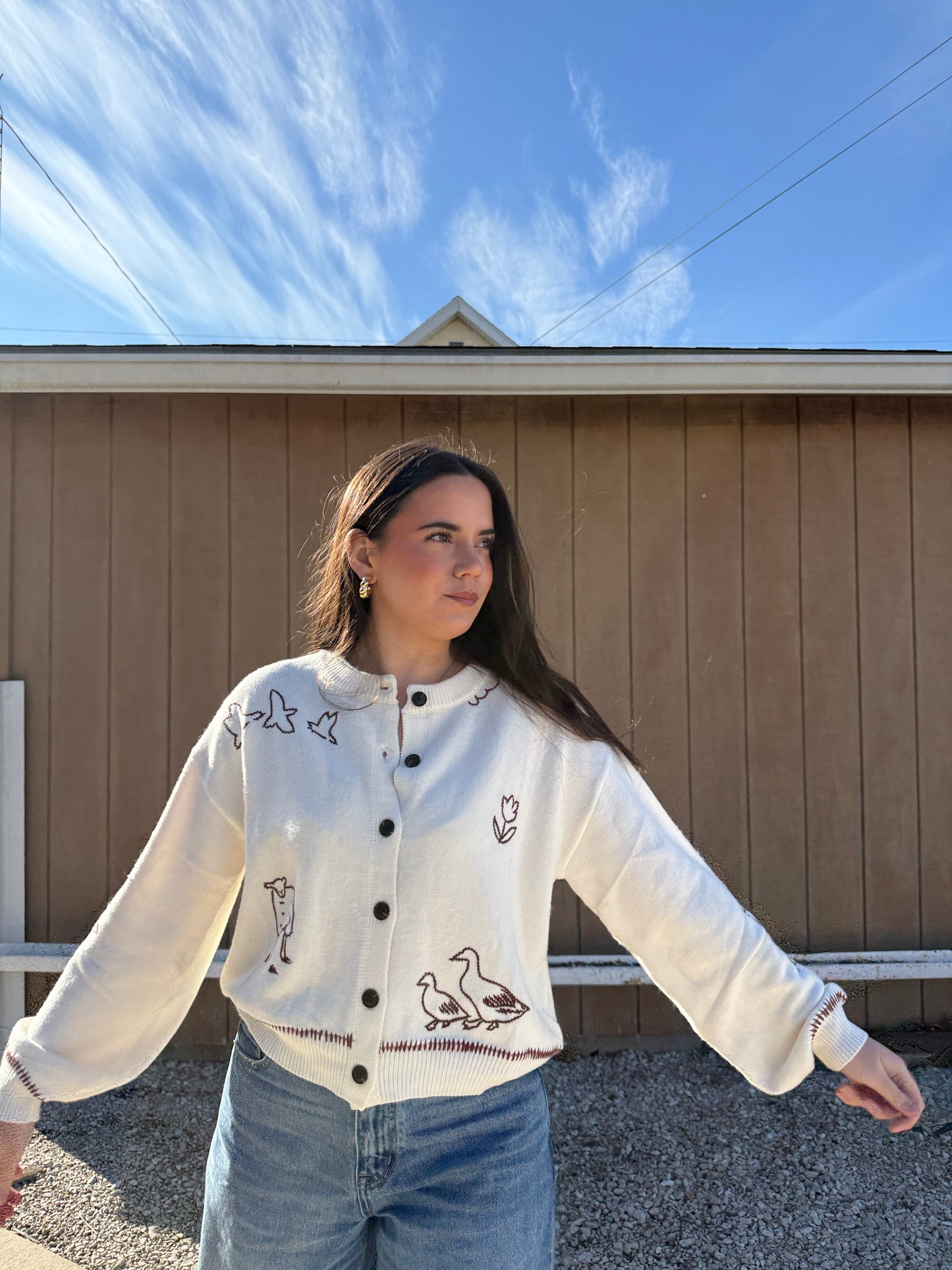 Lilly Embroidered Sweater