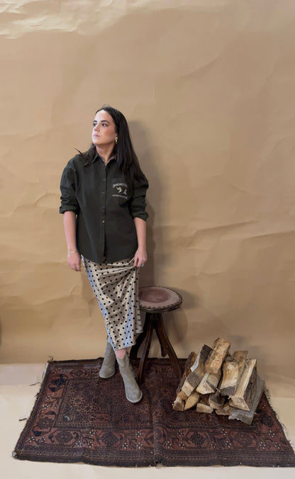 Wildland Embroidered Button Up