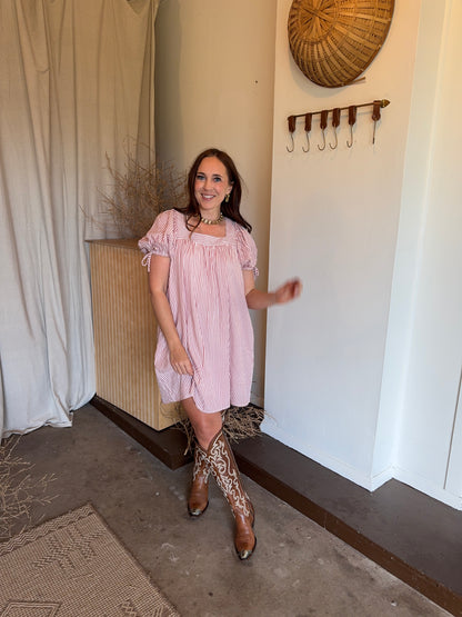Shaylee Striped Dress