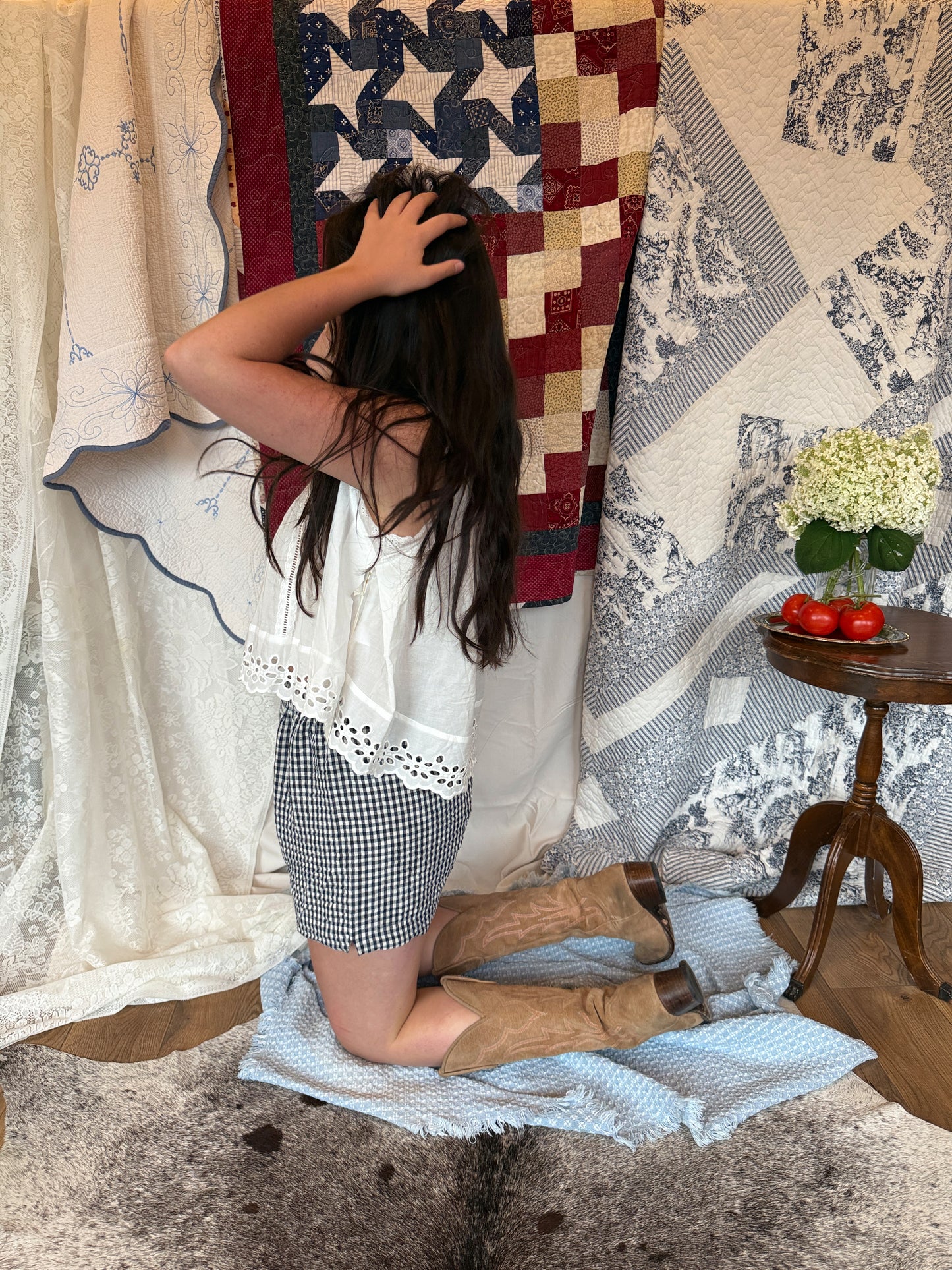 Gabby Gingham Shorts