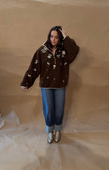 Reese Embroidered Pullover