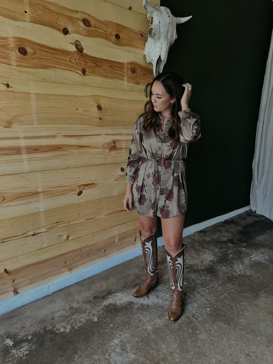 Hayden Floral Romper ||PREORDER||