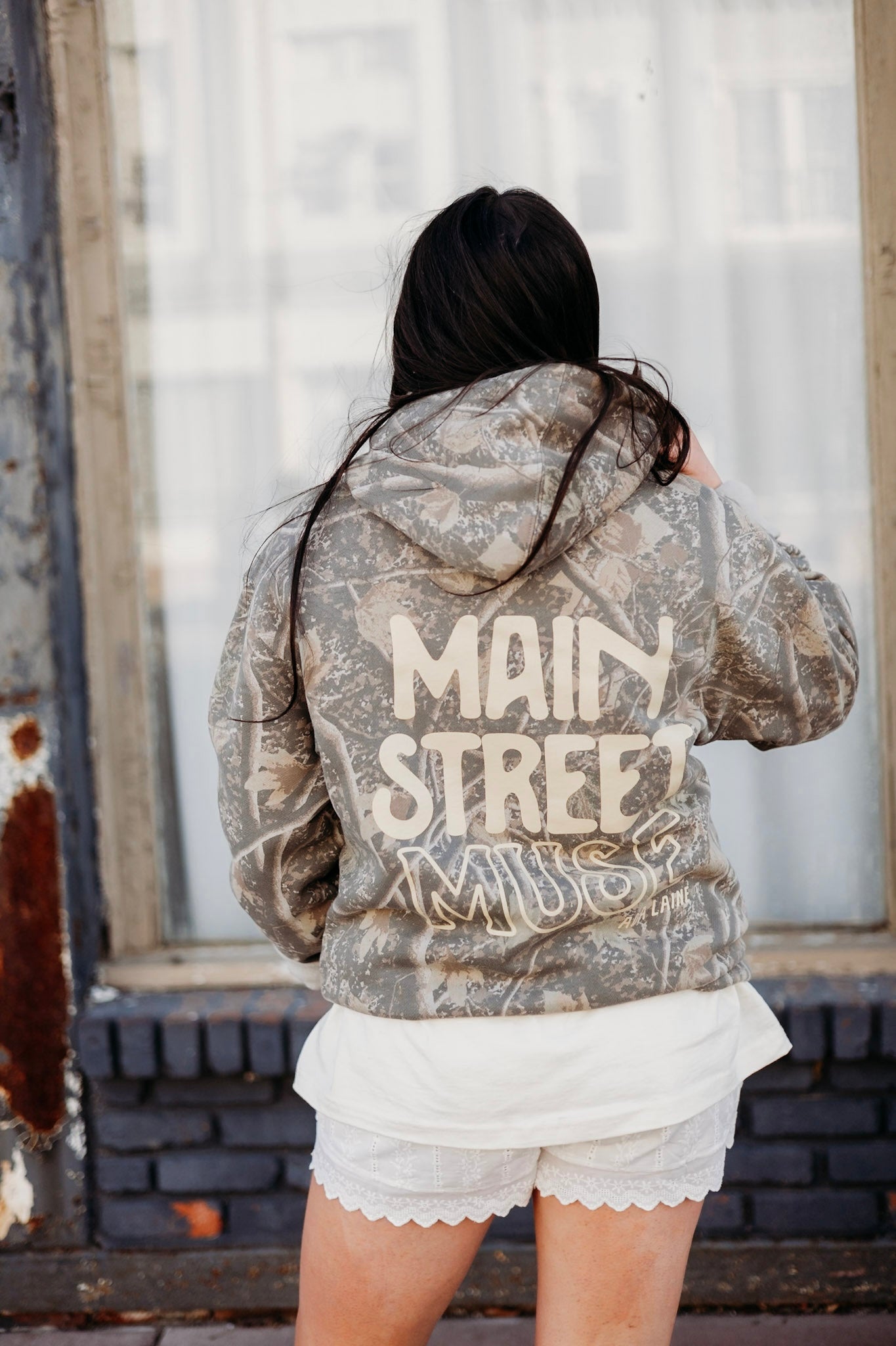 MAIN STREET MUSE || Camo Sweatshirt