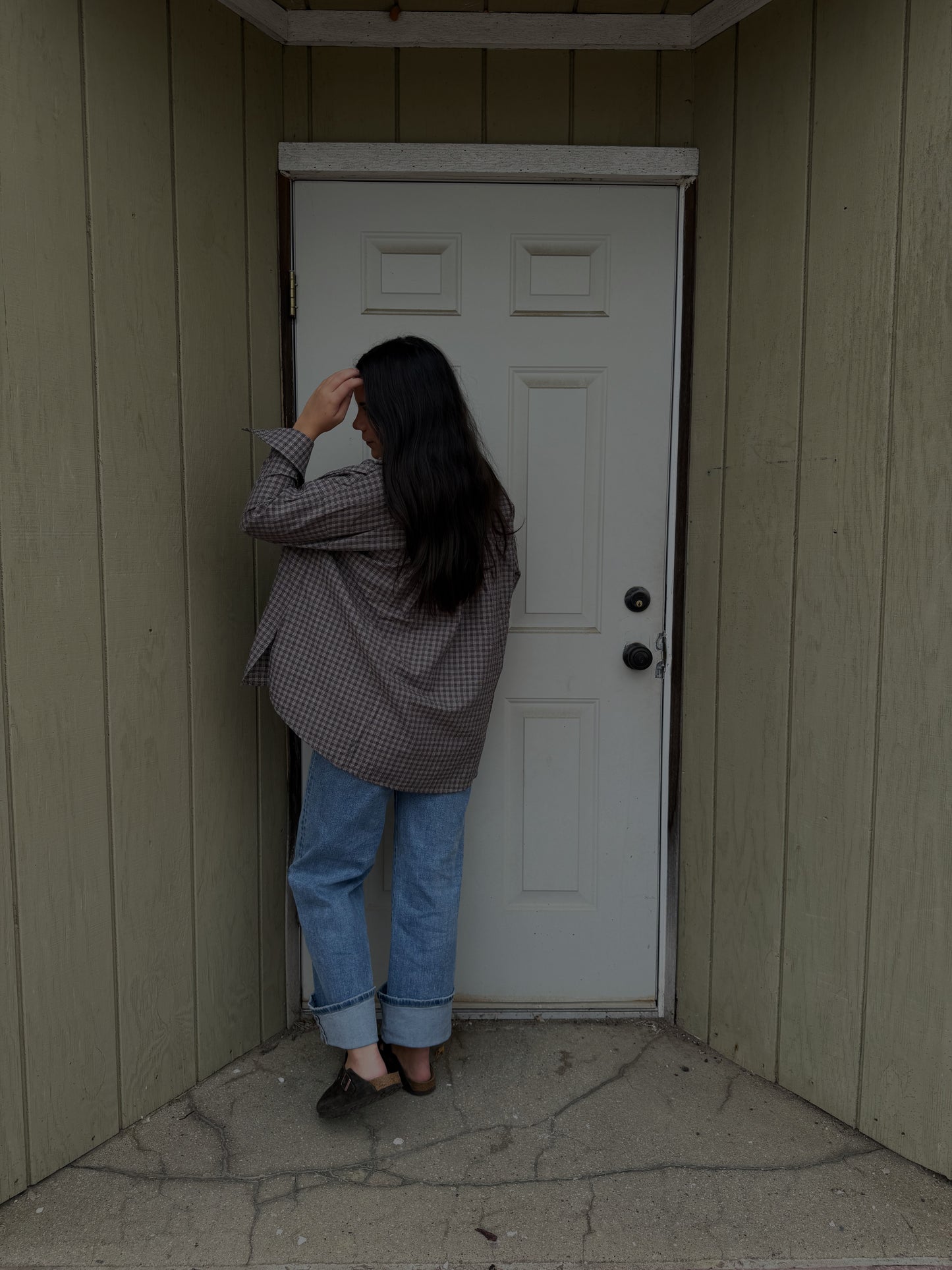 Hollis Flannel Blouse