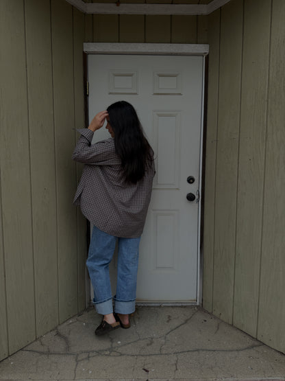 Hollis Flannel Blouse