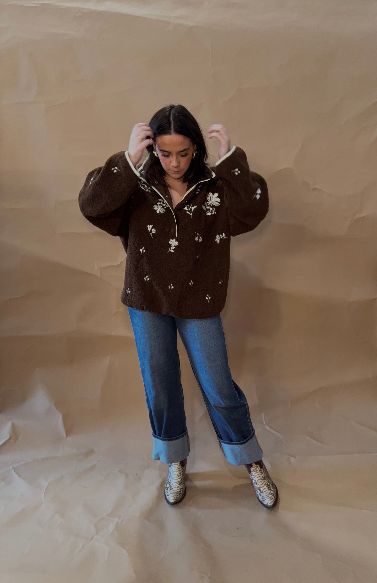 Reese Embroidered Pullover