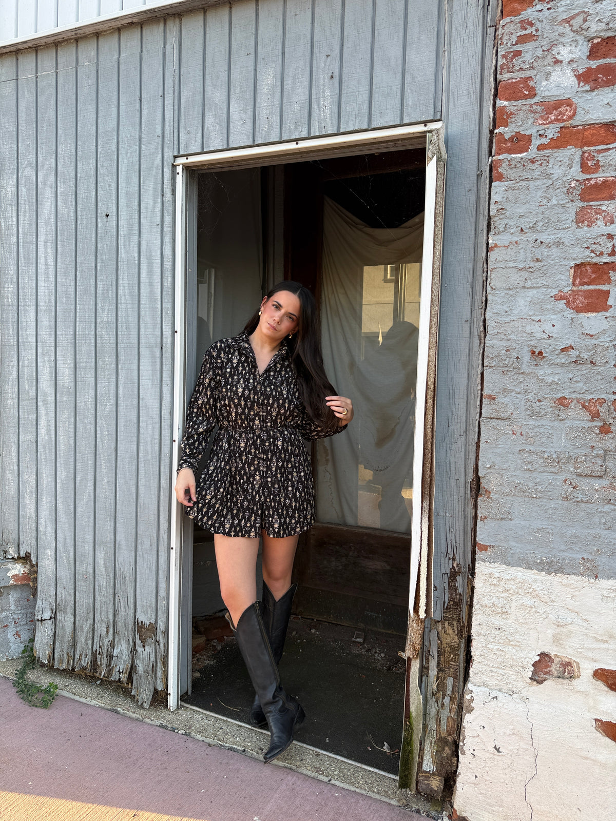 Ellis Button Up Romper