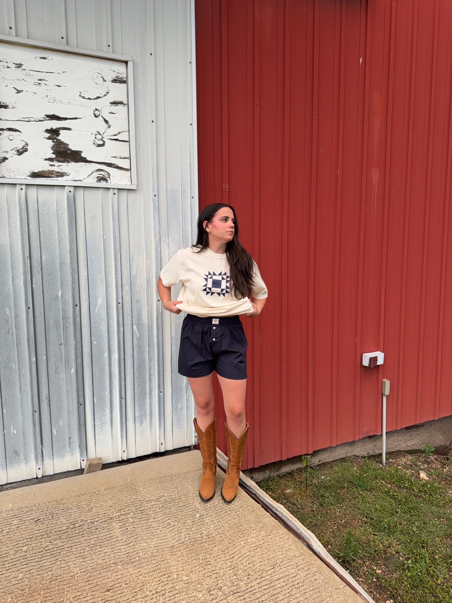 Woven Cotton Shorts