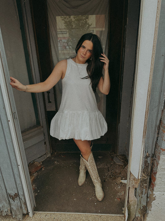 Maren Bubble Hem Dress
