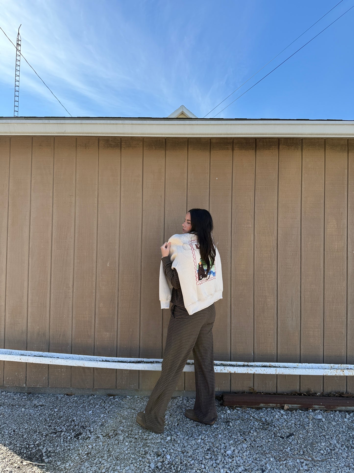 Allie Striped Lounge Pant