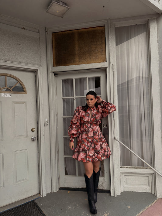 The Dusty Rose Dress