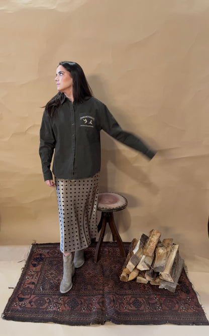 Wildland Embroidered Button Up