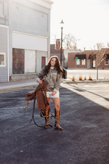 MAIN STREET MUSE || Camo Sweatshirt