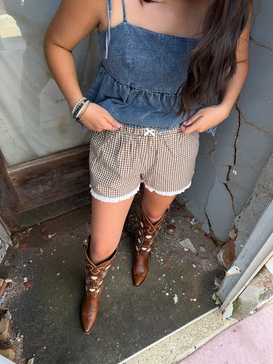 Georgia Gingham Shorts