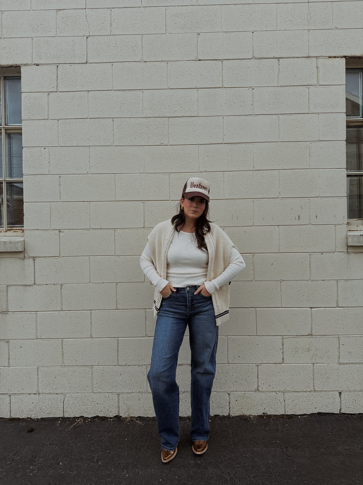 Winter Ranch Waffle Knit