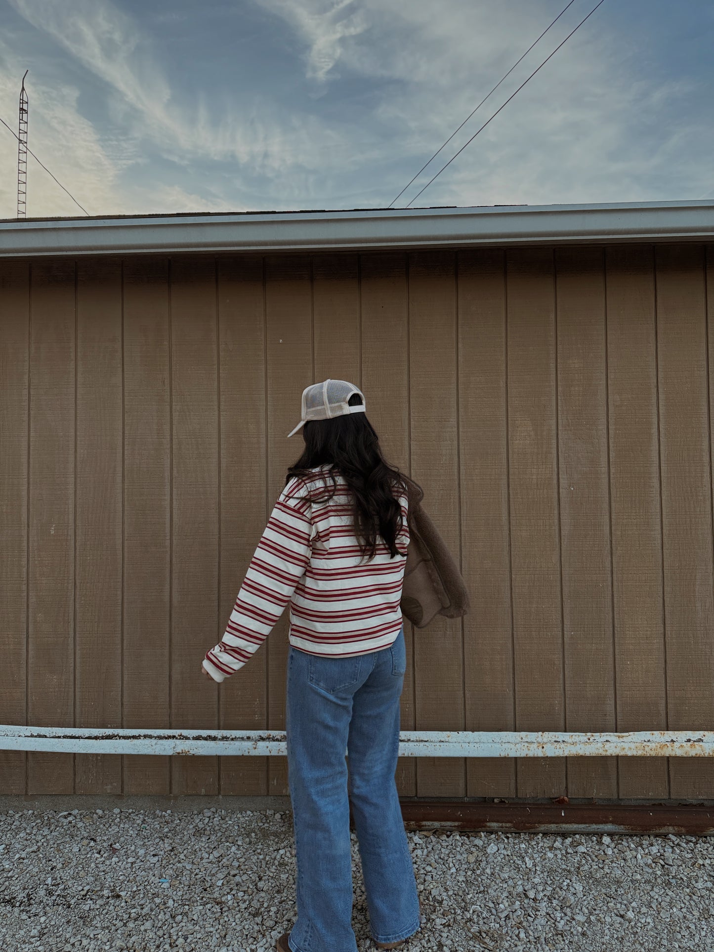 Retro Range Striped Top