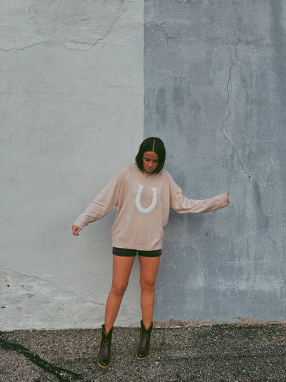 Lucky to Be Here Sweater