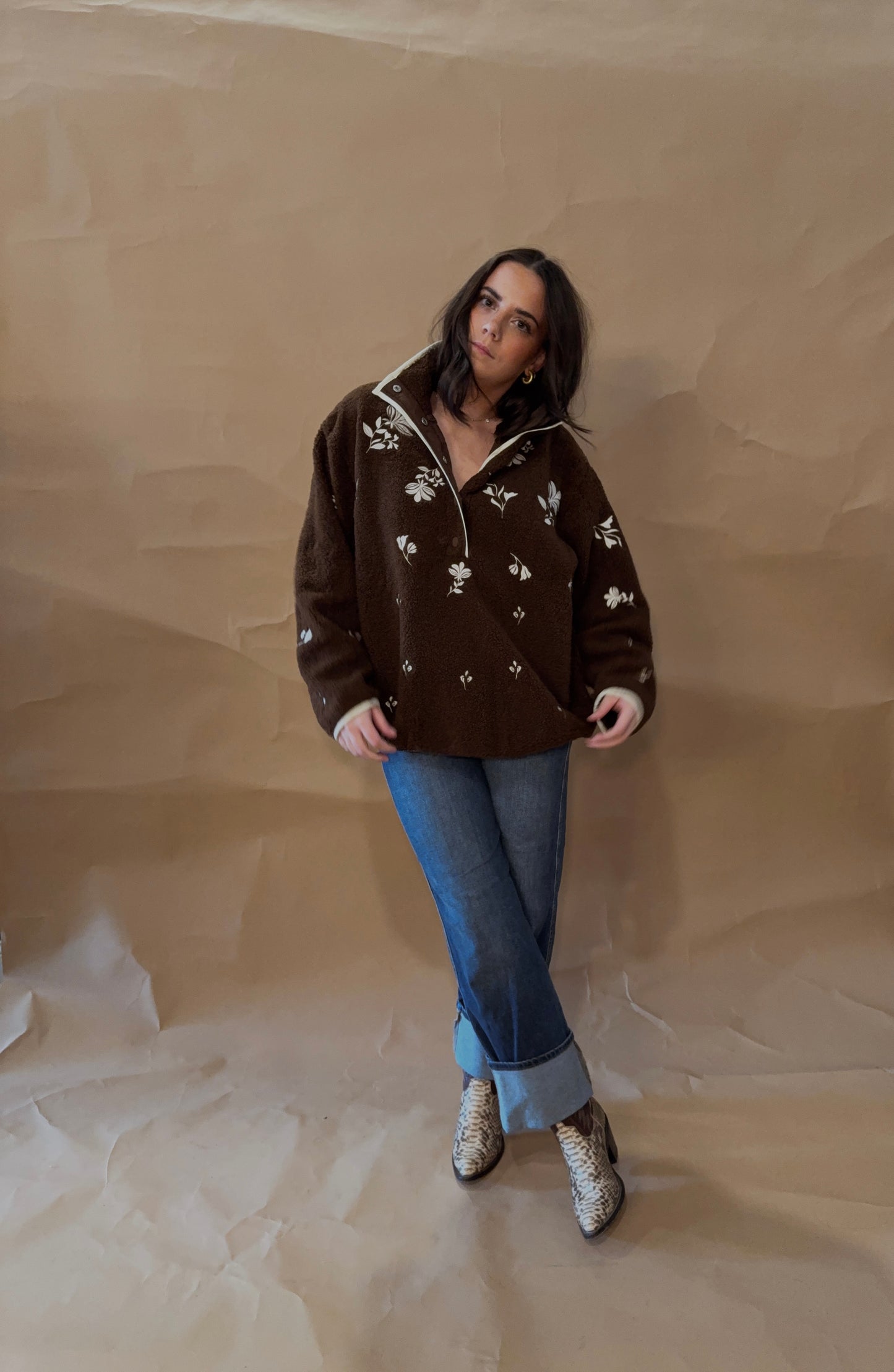 Reese Embroidered Pullover