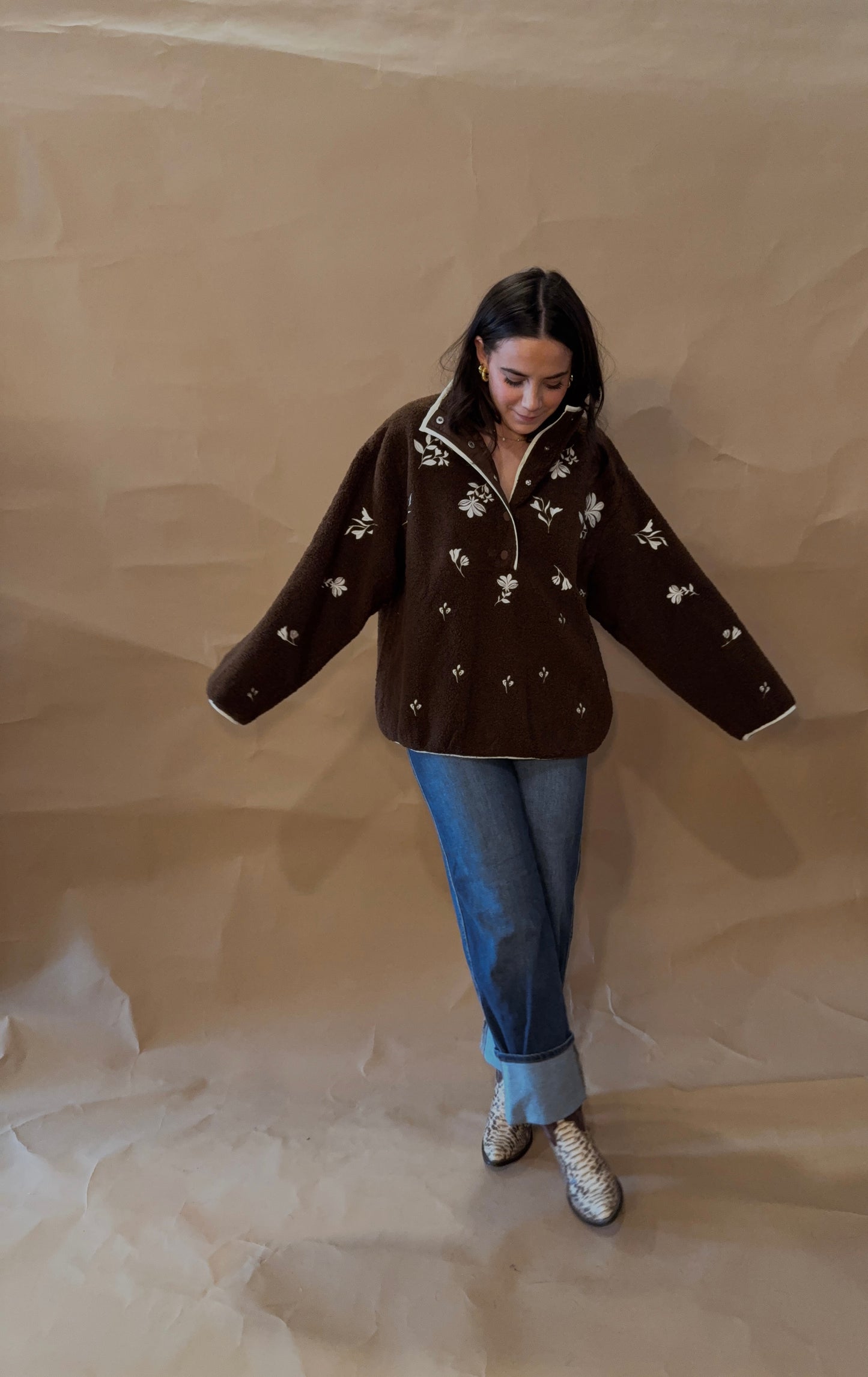 Reese Embroidered Pullover