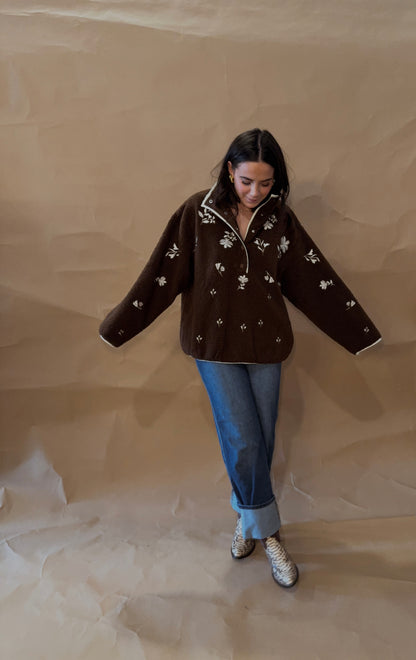 Reese Embroidered Pullover