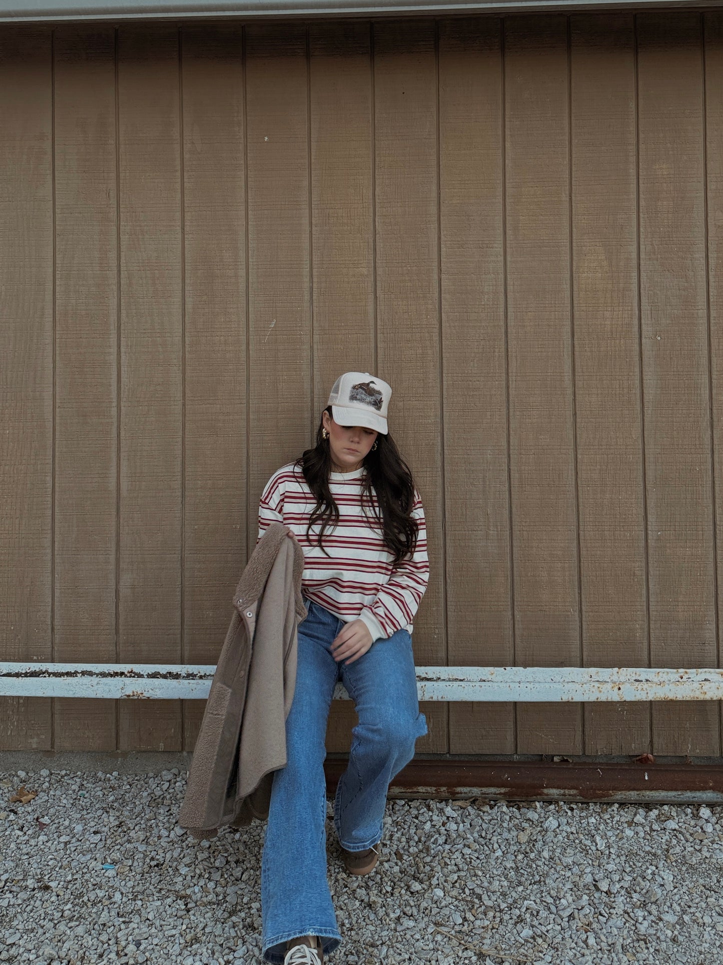 Retro Range Striped Top