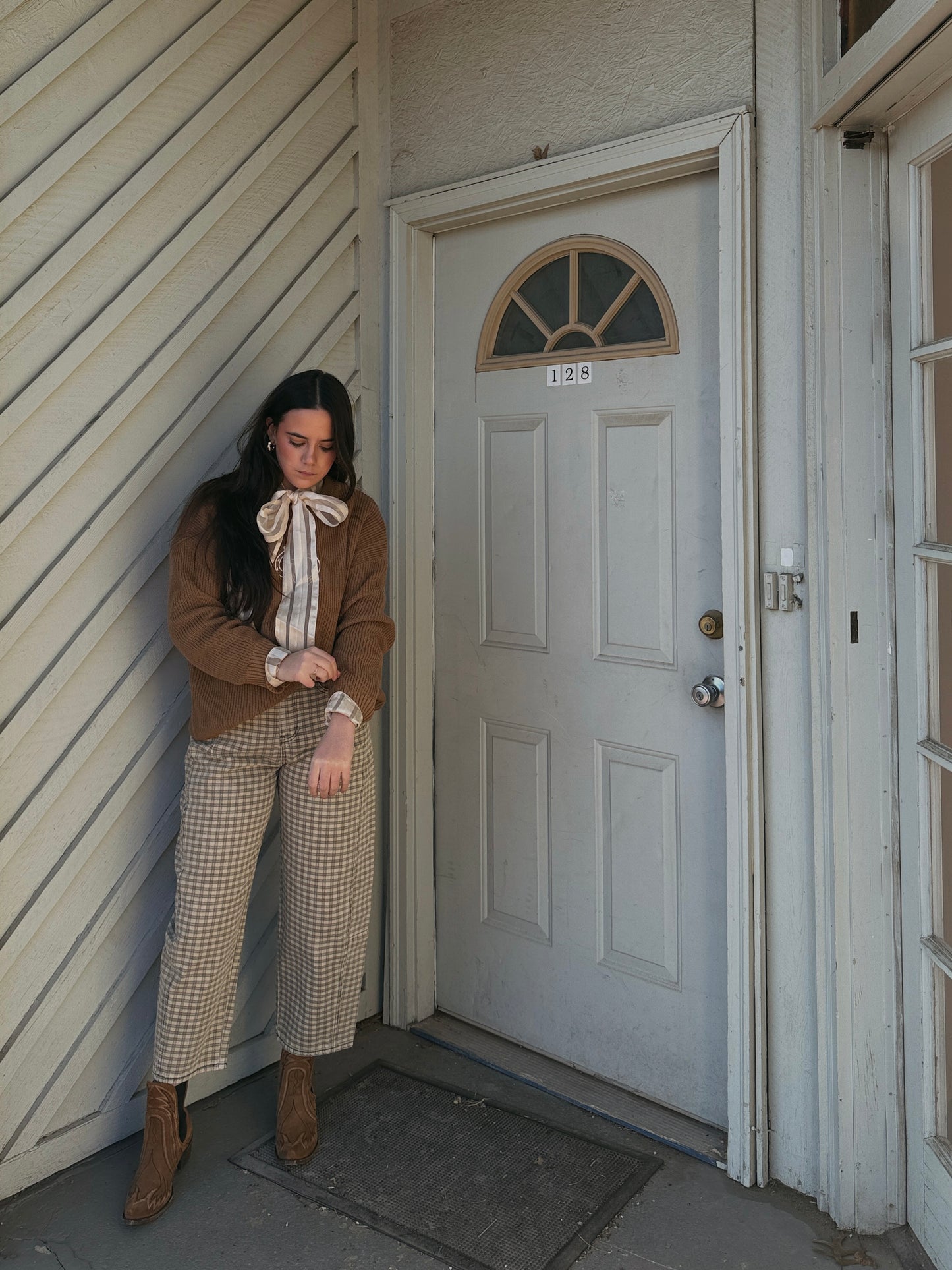 Haiden Bow Tie Blouse