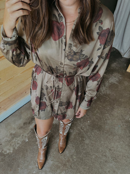 Hayden Floral Romper ||PREORDER||