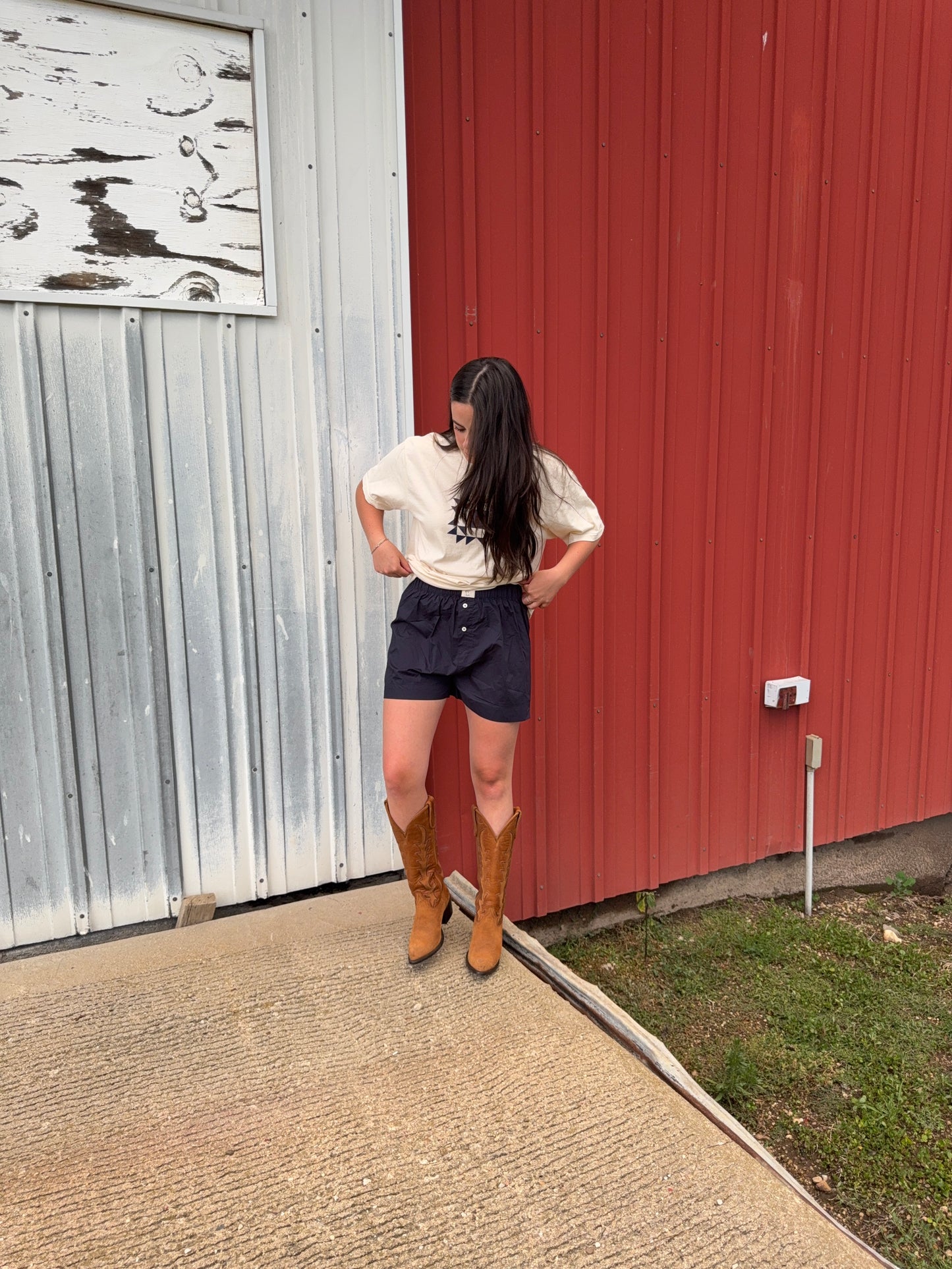 Woven Cotton Shorts