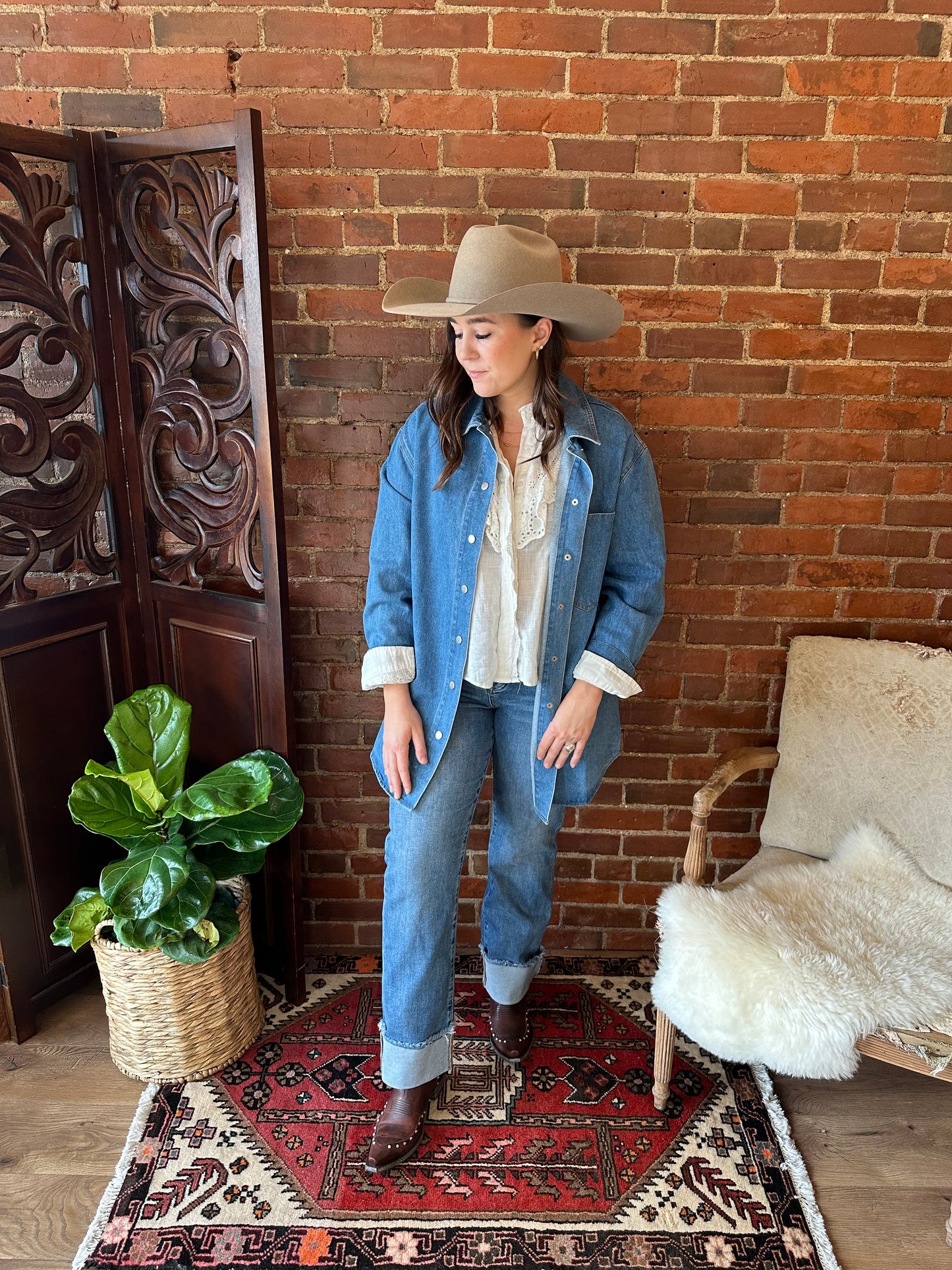 Ally Denim Duster