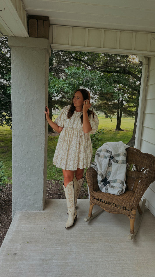 Marynn Floral Striped Dress