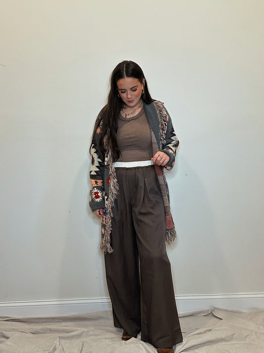 Taya Wide Leg Trouser