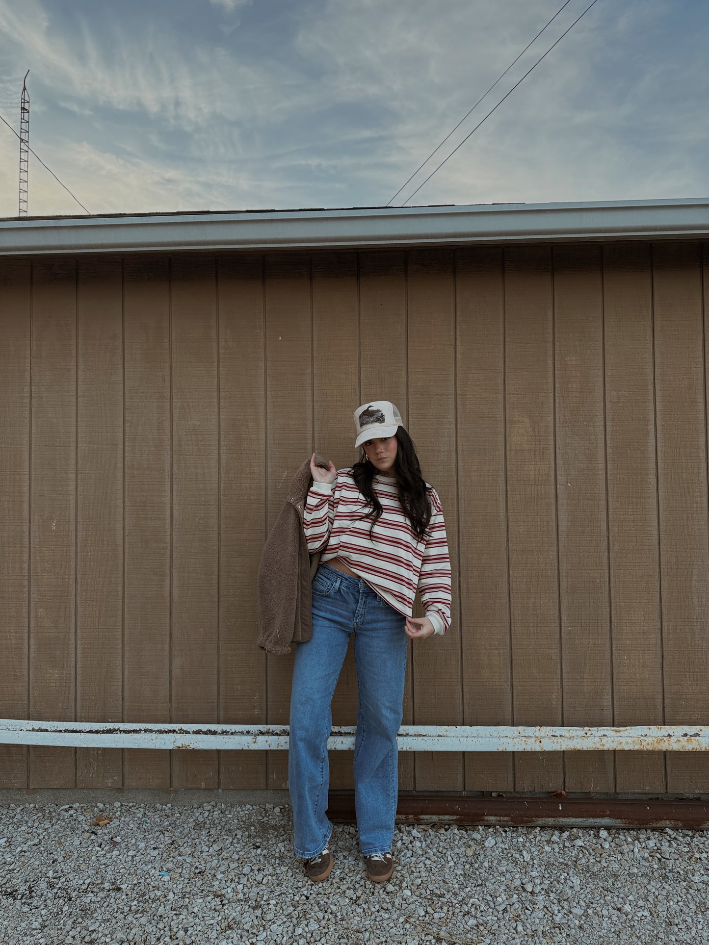 Retro Range Striped Top