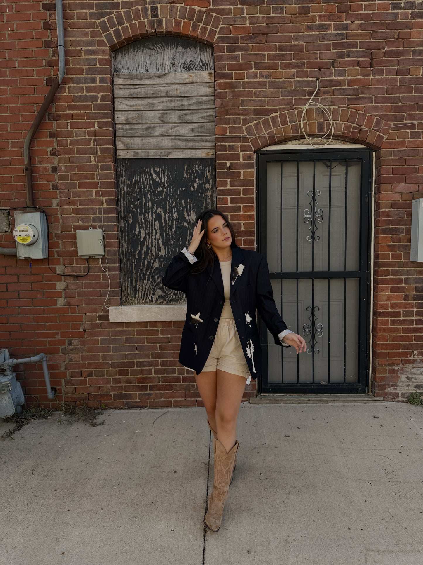 High Desert Pinstripe Blazer