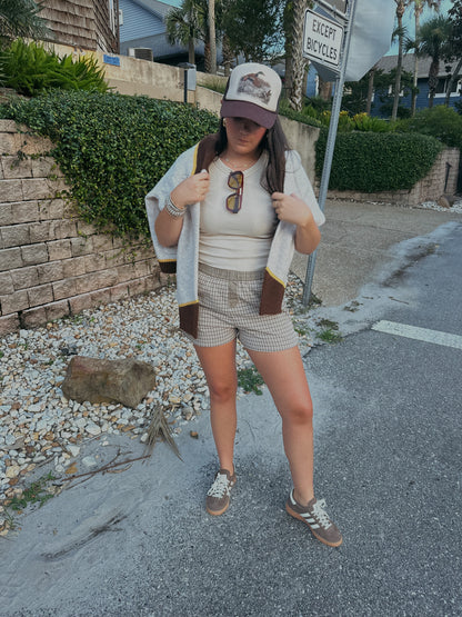 Long Way Plaid Shorts