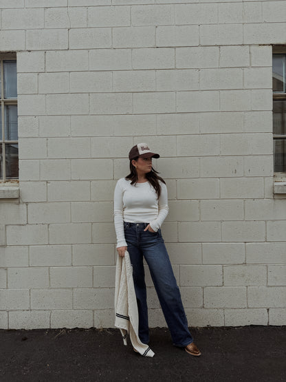 Winter Ranch Waffle Knit