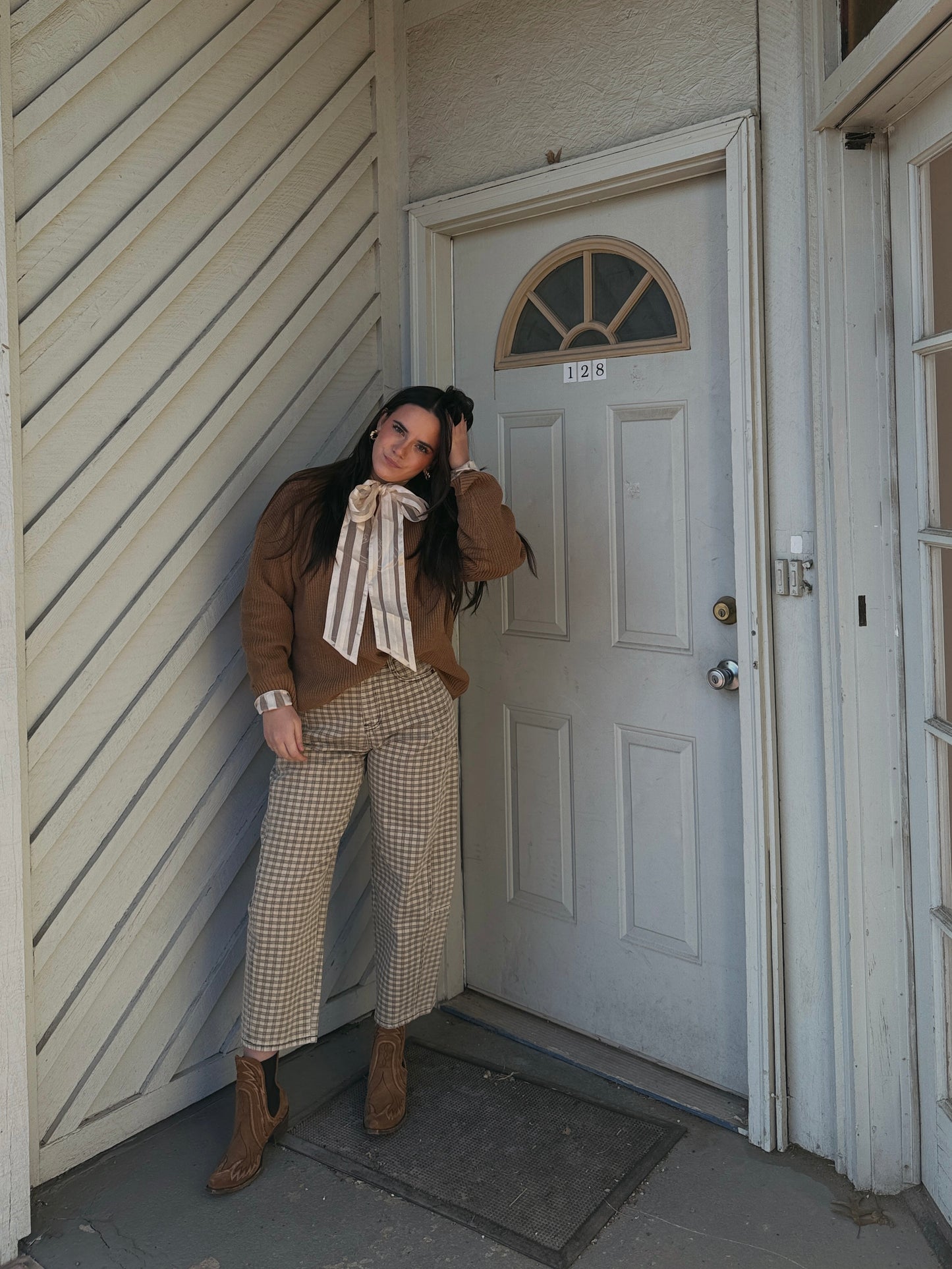 Haiden Bow Tie Blouse