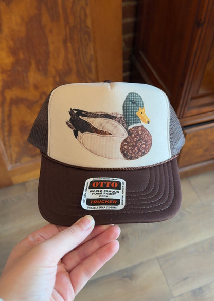 Quilted Duck Trucker Hat