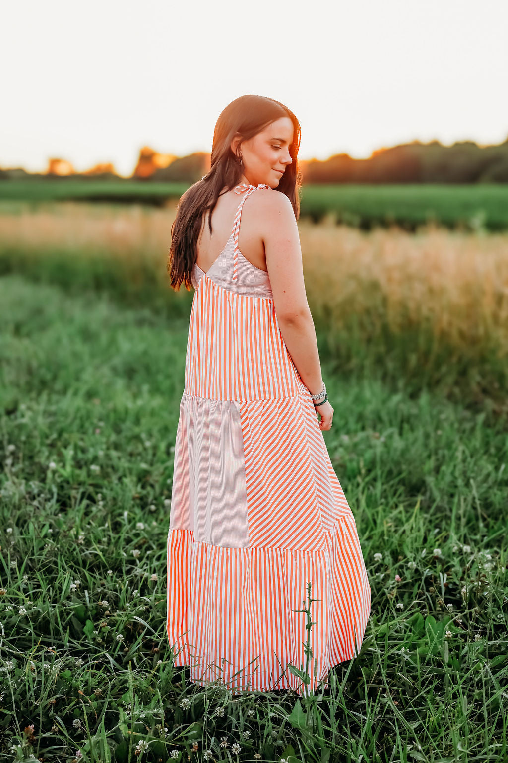 Ella Striped Maxi Dress