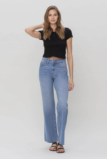 Vervet: 90’s Vintage Super High Rise Loose Jeans