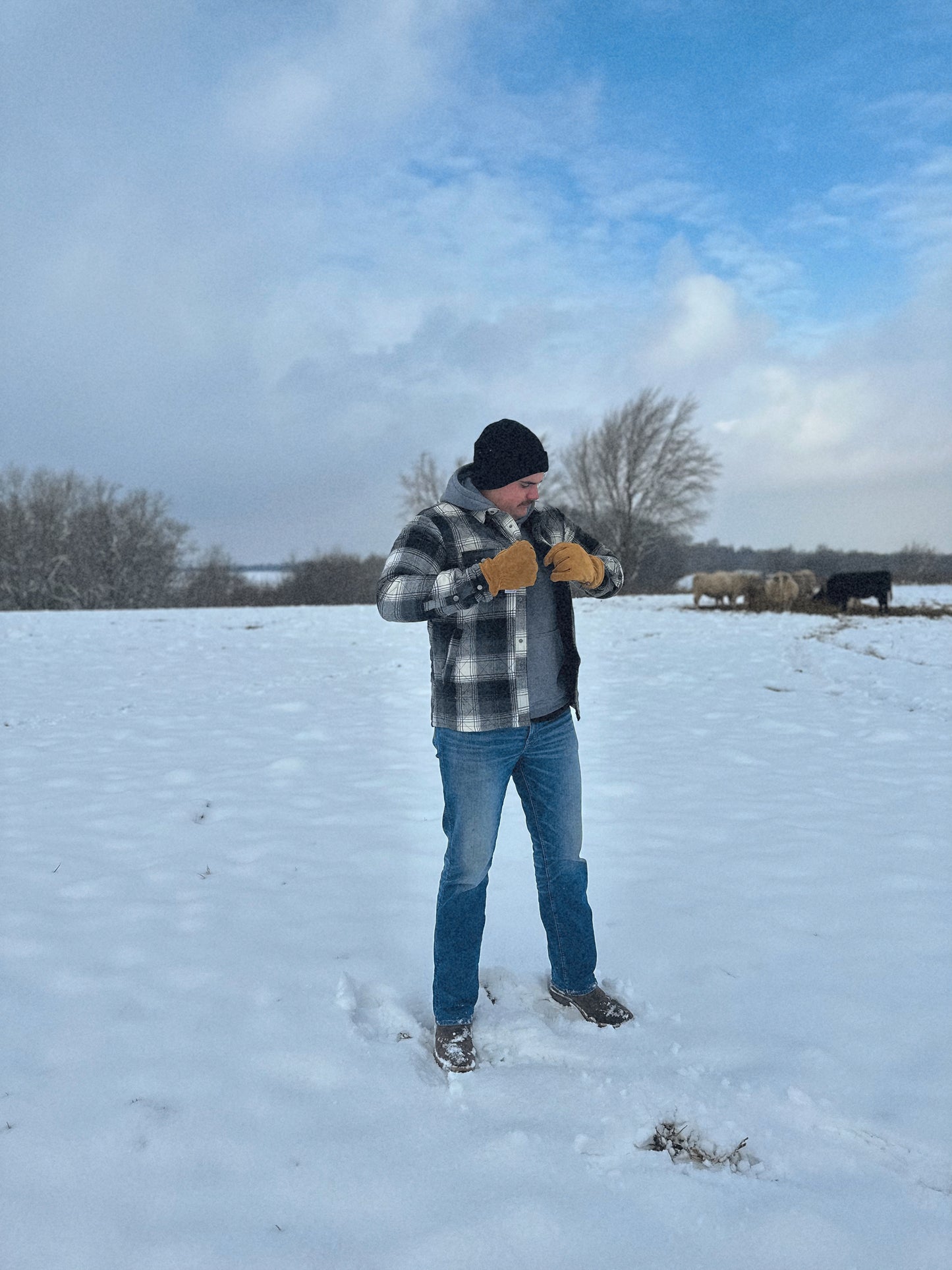 The Wyatt Insulated Flannel Jacket